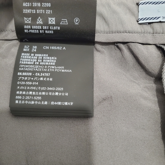 PRADA Gray Lightweight Pants - Picture 6 of 6